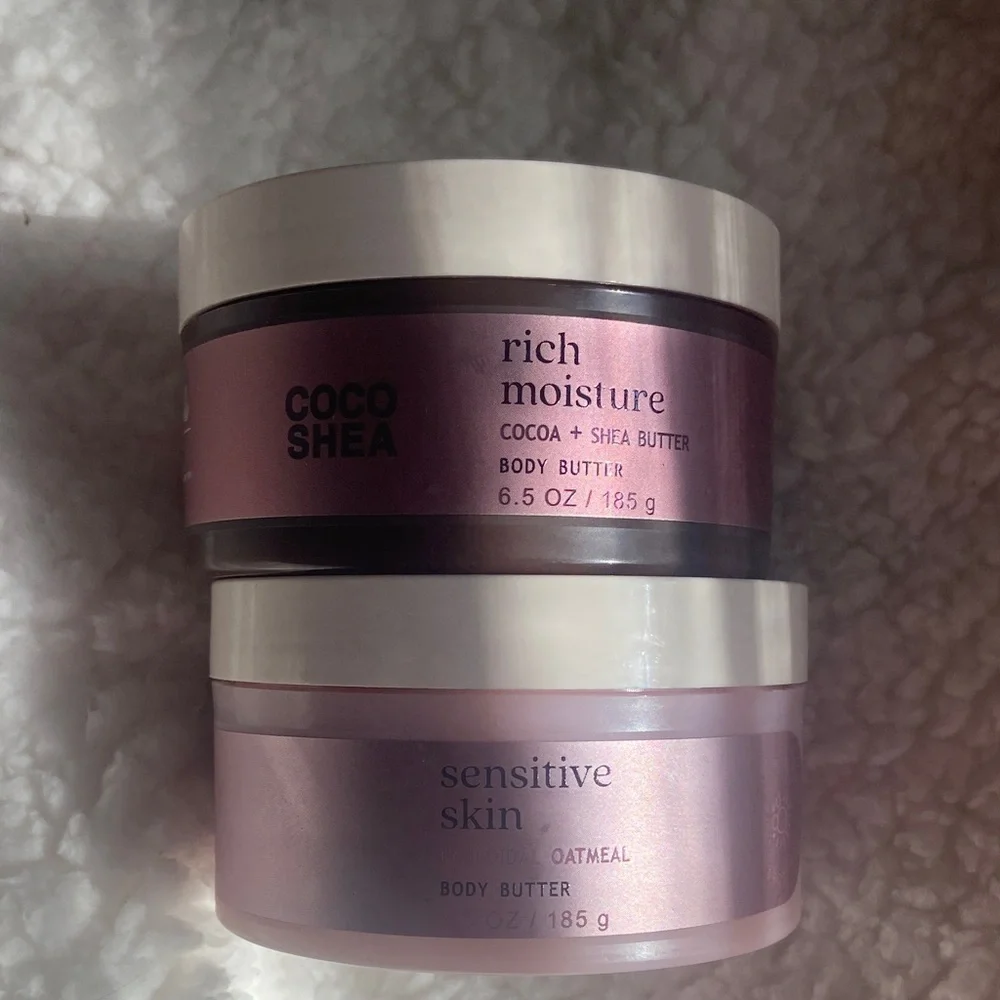 Bath & Body Works Coco Shea Body Butter Set - Rich Moisture and Sensitive Skin